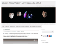 Tablet Screenshot of michelbonnargent.fr